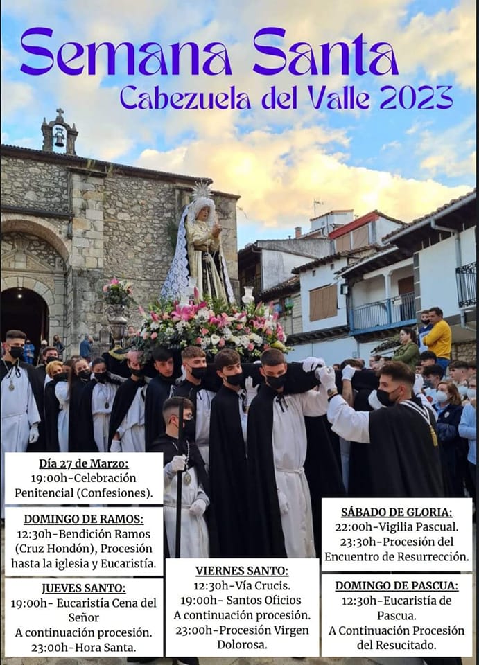Semana Santa en Cabezuela del Valle 2023 Cabezuela del Valle